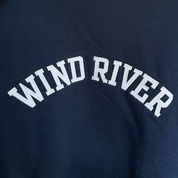 Vintage Wind River Navy Crewneck Pullover - Picture 2 of 5